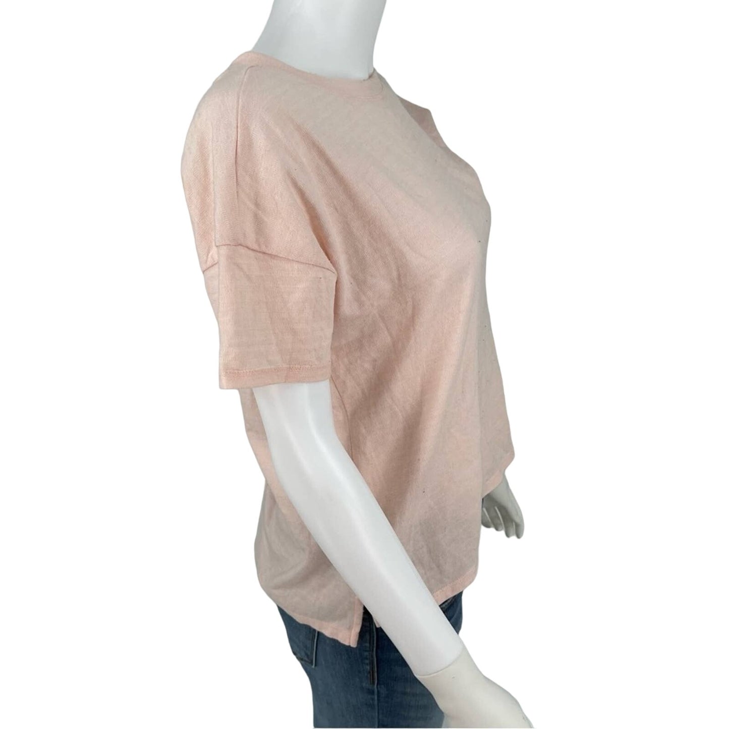 The North Face Women’s Light Pink Short Sleeve Emerine Top Size Small