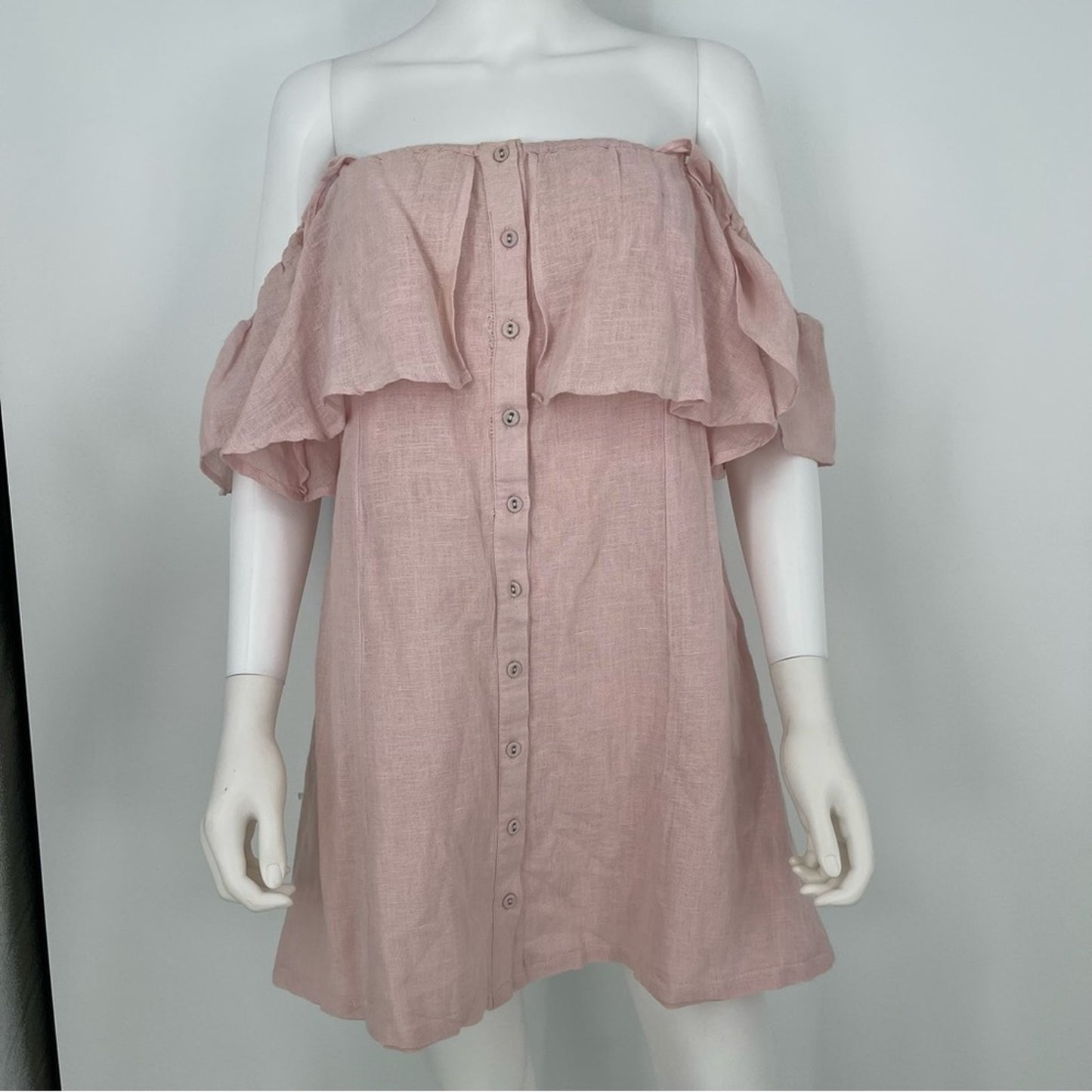 Revolve Privacy Please Norval Off-Shoulder Dress Women Medium