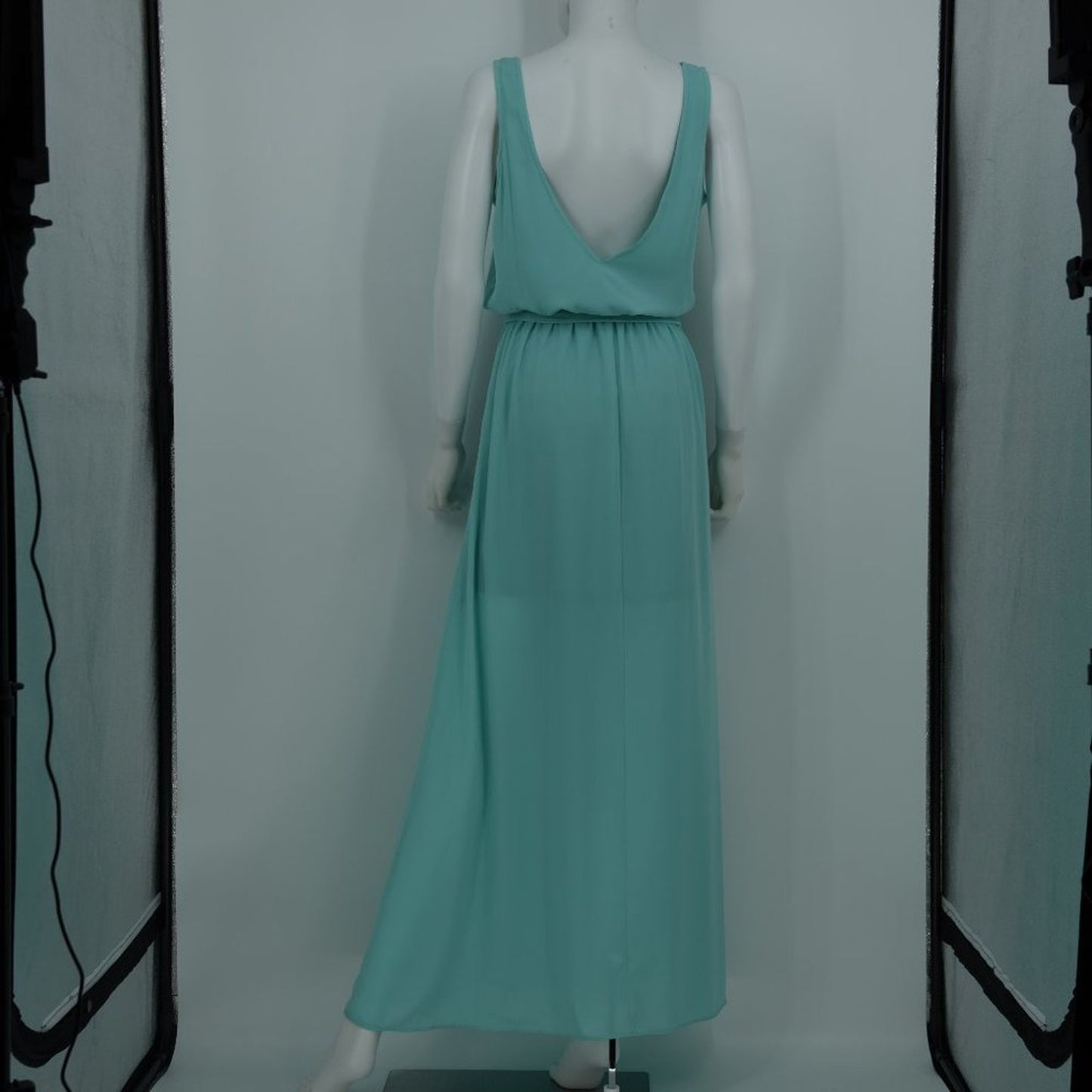 Show Me Your Mumu Women Kendall Maxi Sleeveless Dress Sea Glass Medium