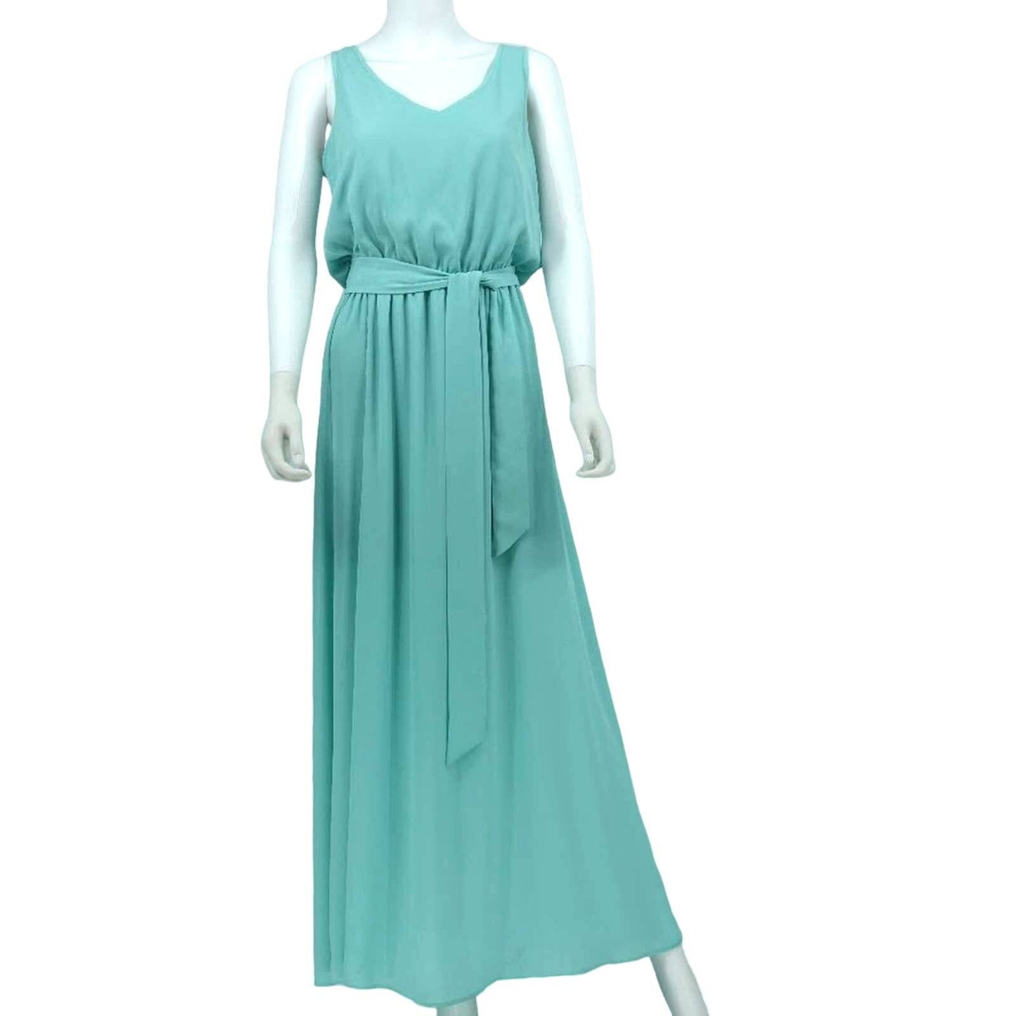 Show Me Your Mumu Women Kendall Maxi Sleeveless Dress Sea Glass Medium