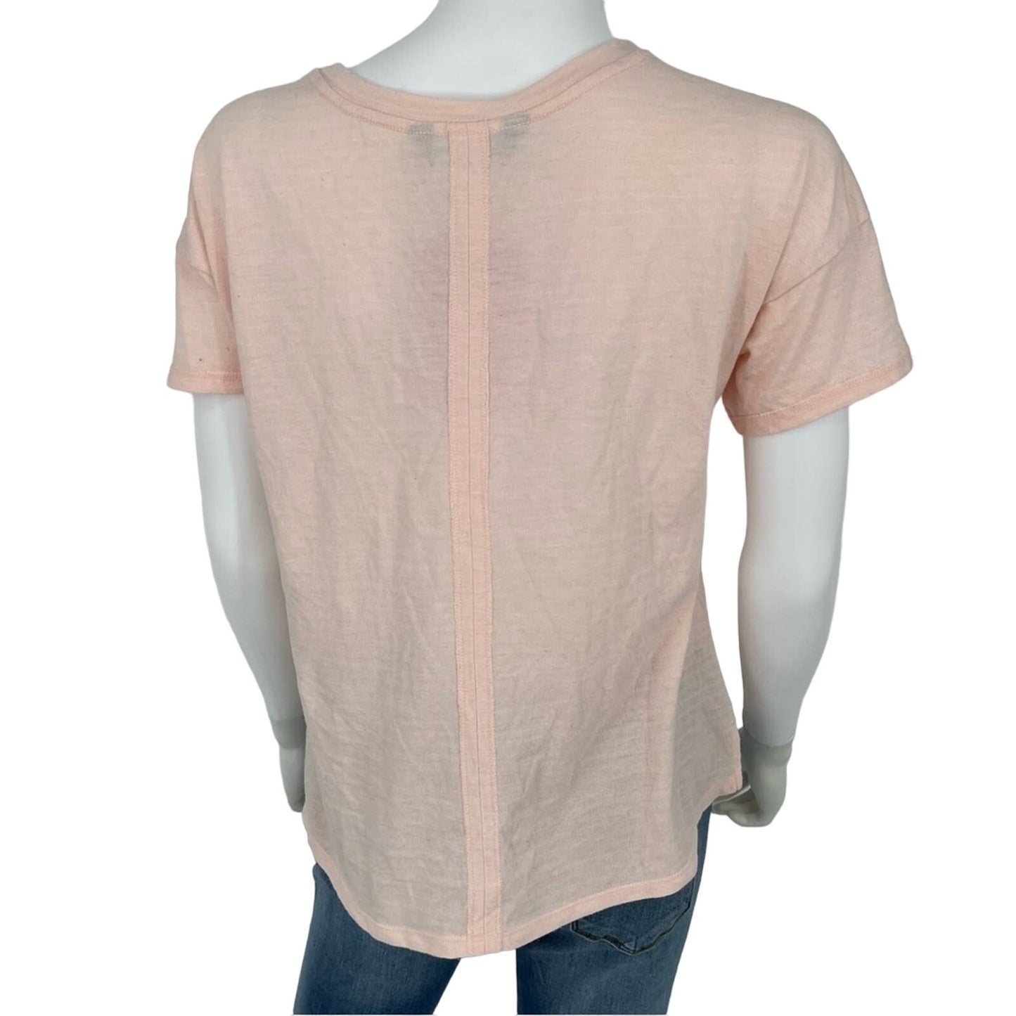 The North Face Women’s Light Pink Short Sleeve Emerine Top Size Small