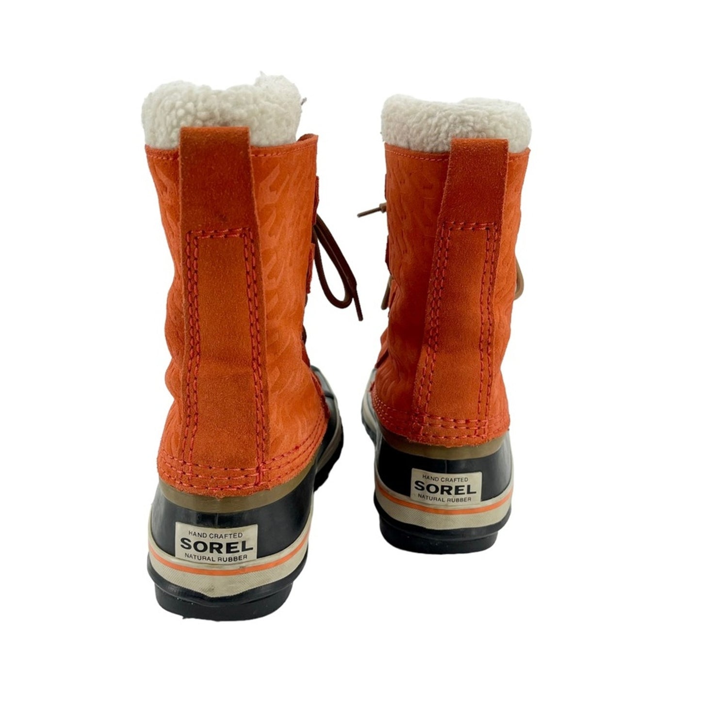 Sorel Womens 1964 Pac Graphic 15 Cold Weather Orange Winter Snow Boot Size 5