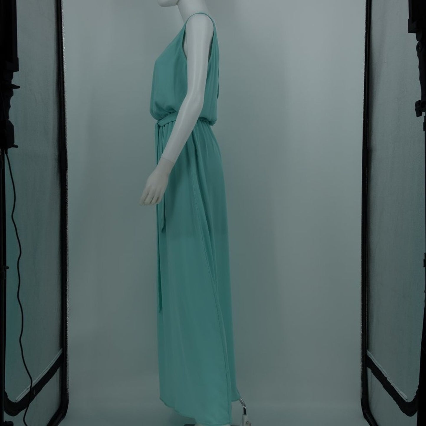 Show Me Your Mumu Women Kendall Maxi Sleeveless Dress Sea Glass Medium