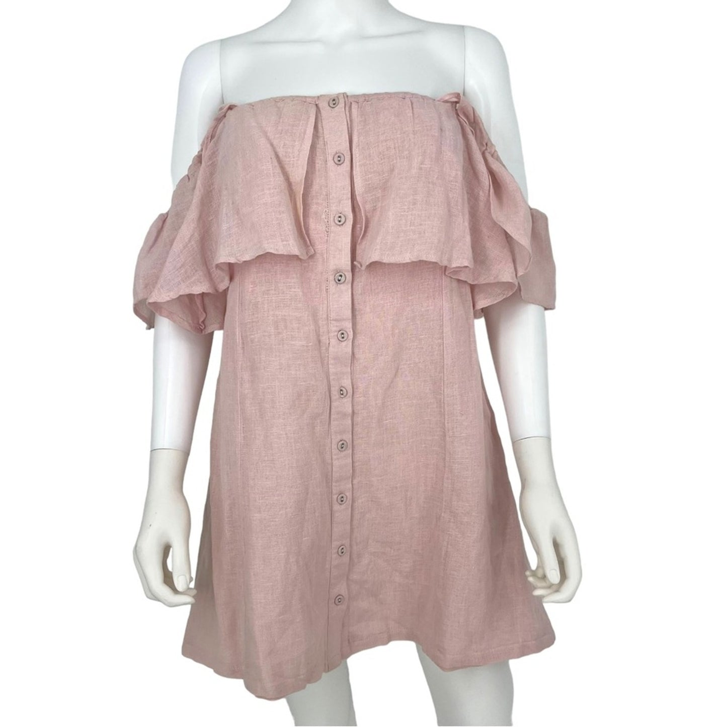 Revolve Privacy Please Norval Off-Shoulder Dress Women Medium